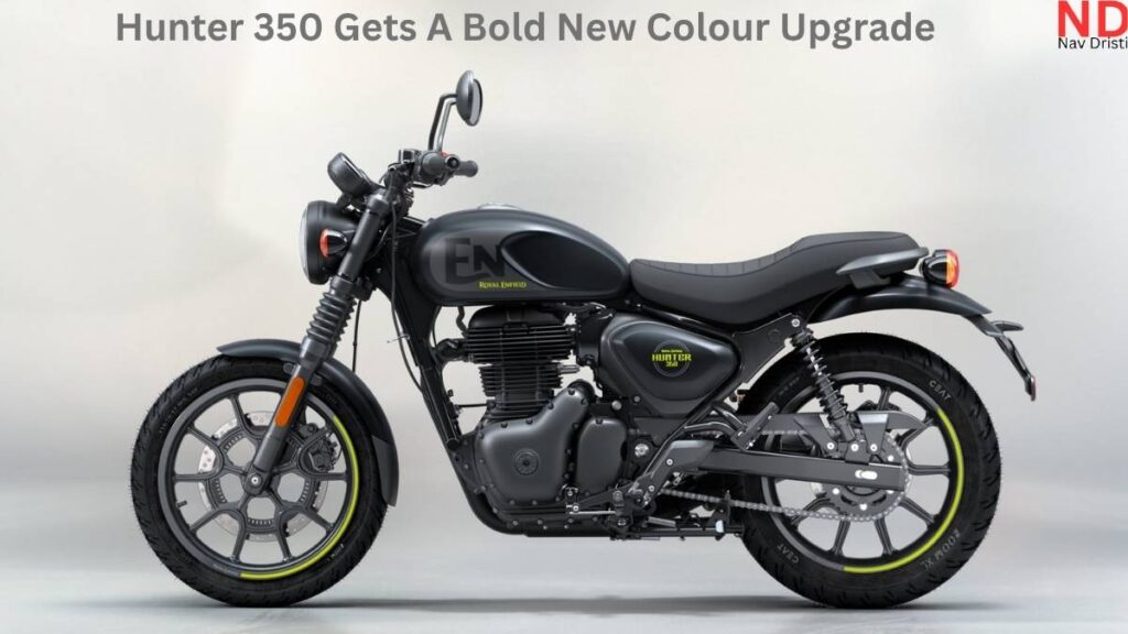 2025 Royal Enfield Hunter 350 gets a new colour option