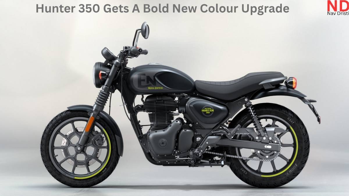 2025 Royal Enfield Hunter 350 gets a new colour option