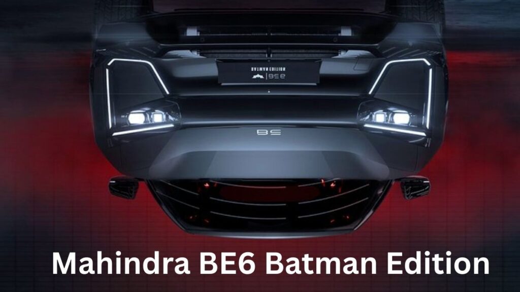 Mahindra be 6 Batman edition, Mahindra electric vehicle
