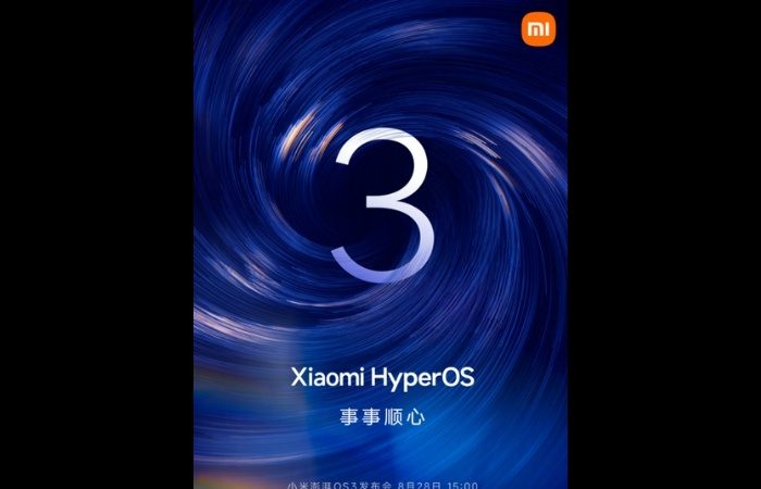 Xiaomi HyperOS 3 launch date is set for August 28, 2025 in China, with the beta program starting the next day