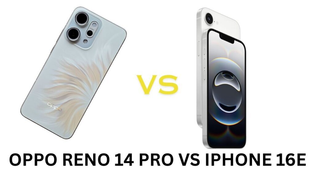 Oppo Reno 14 Pro vs iPhone 16e
