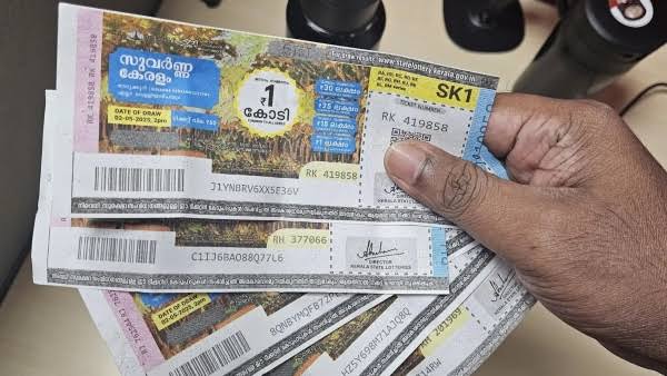 Kerala lottery result