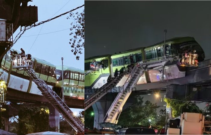 Eyewitnesses described the ordeal as one of the scariest moments of their lives