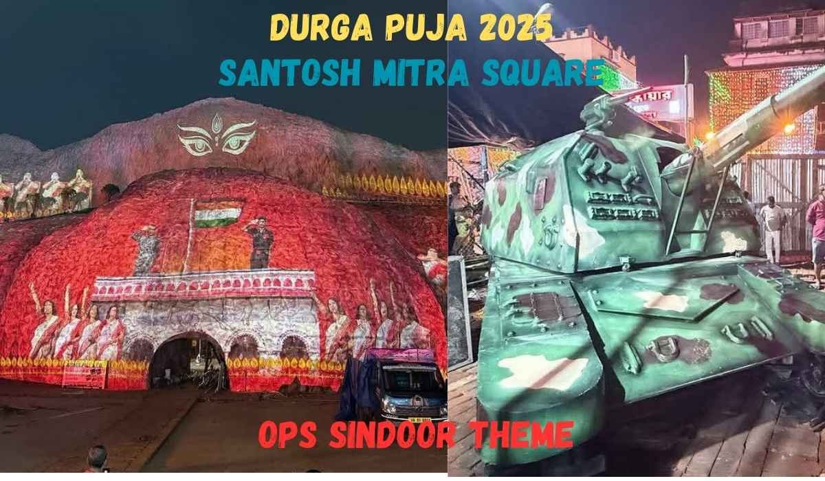 Santosh Mitra Square Durga Puja 2025