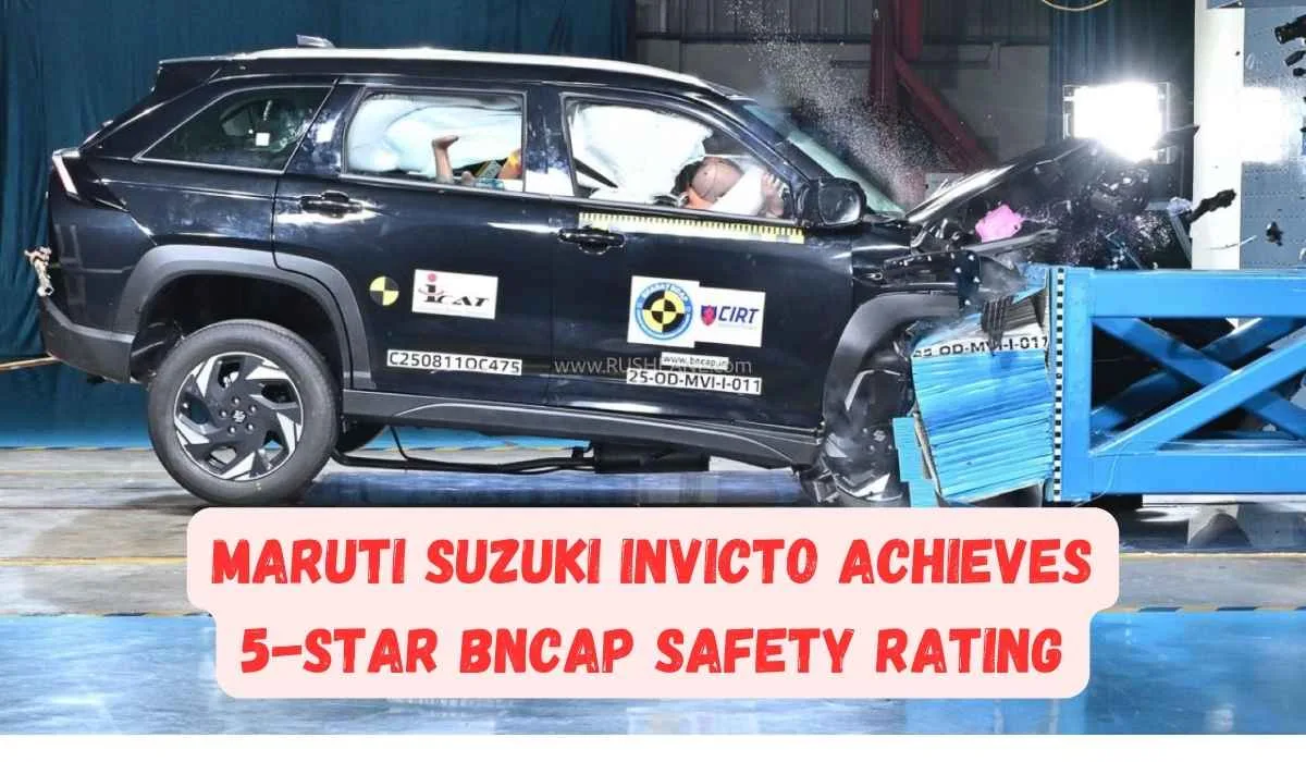Maruti Suzuki Invicto Achieves 5-Star BNCAP Safety Rating