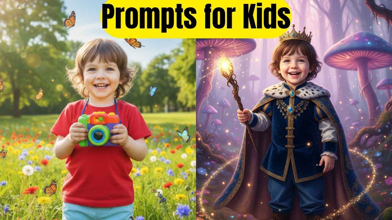 Gemini AI Prompt for Kids Photo