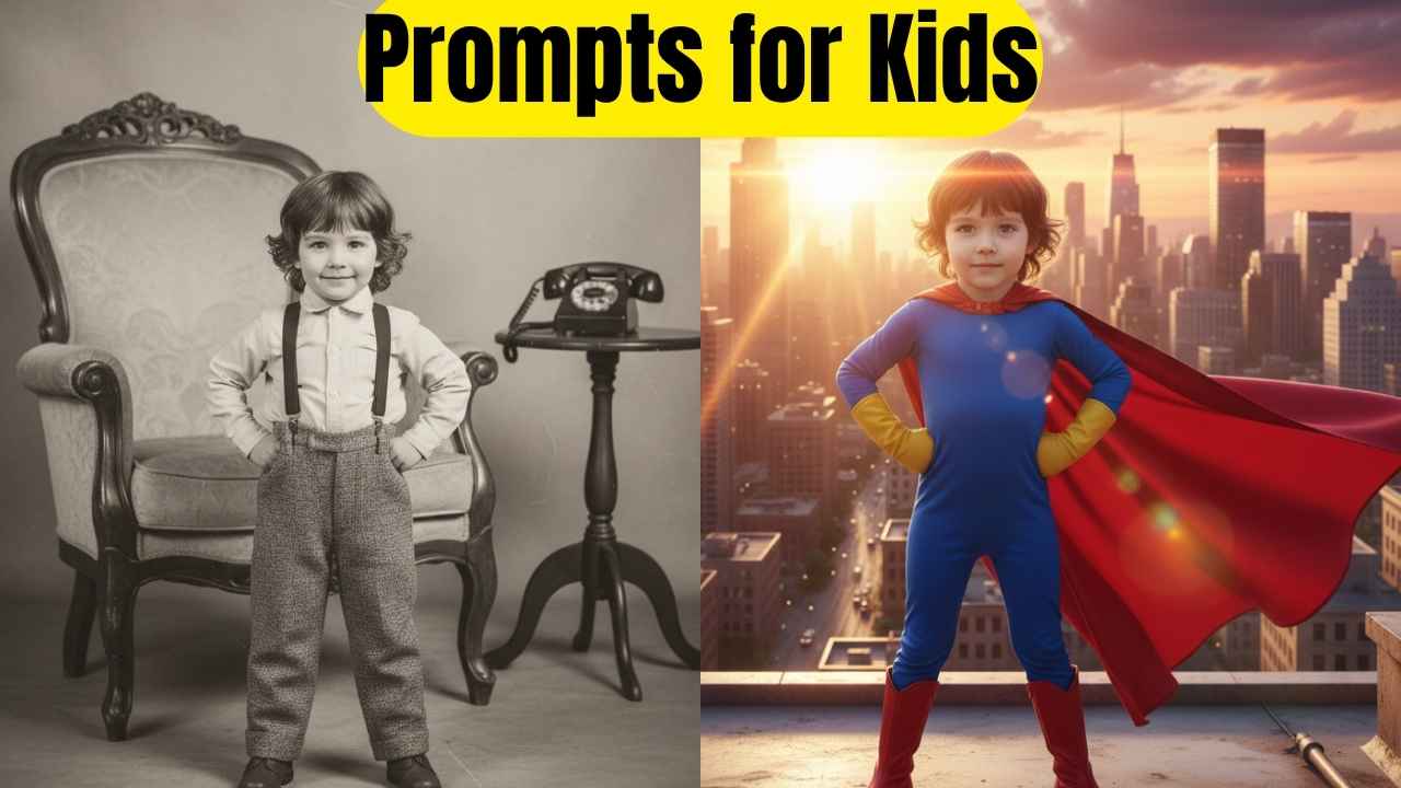 Gemini AI Prompt for Kids Photo