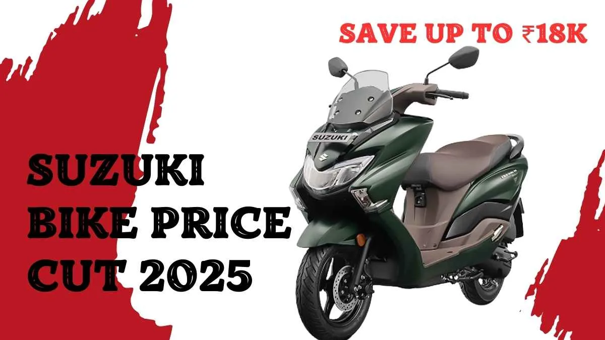 Suzuki Bike Price Cut 2025
