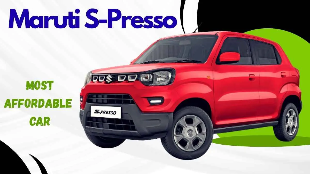 Maruti S-Presso Price