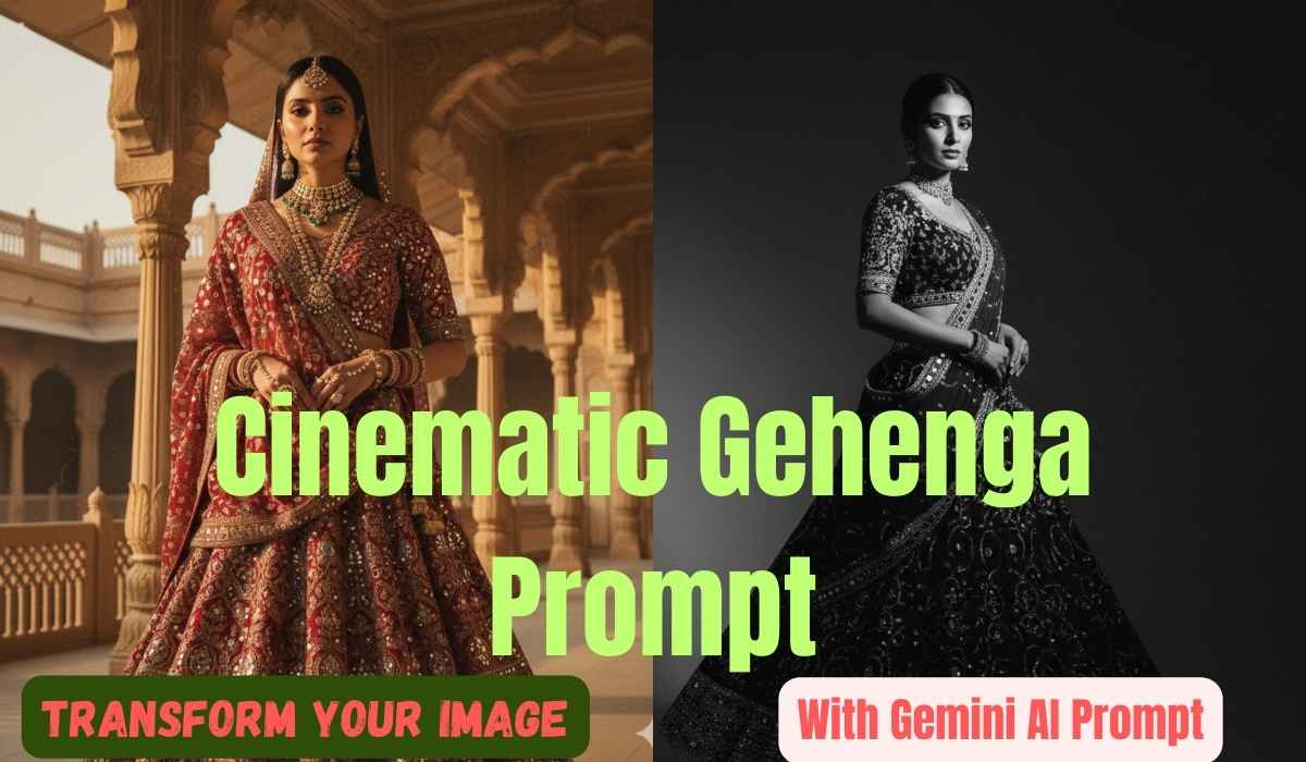 Prompts for Women in Lehenga