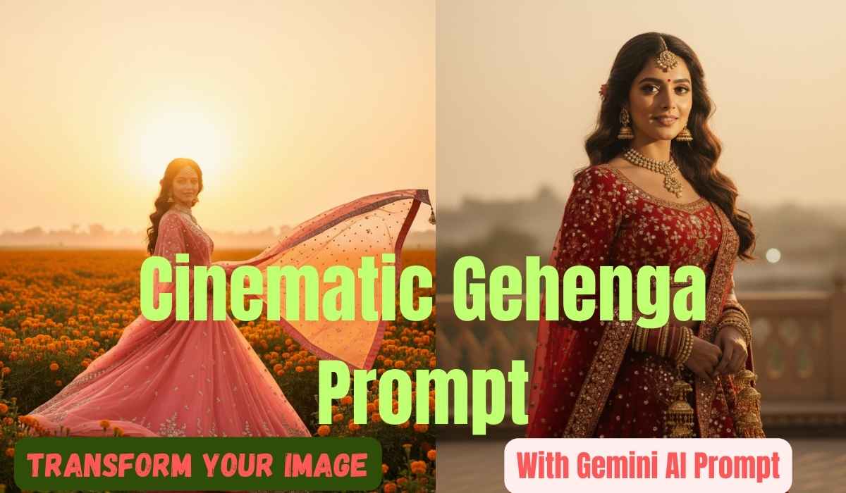 Prompts for Women in Lehenga