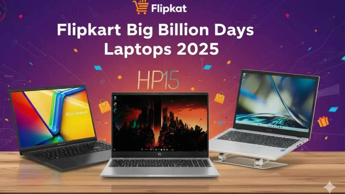 Flipkart Big Billion Days Laptops 2025 (Image: AI-Generated)