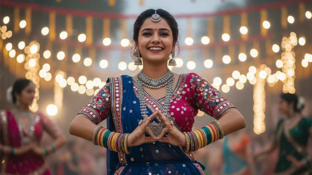 AI Navratri Photo Customization 2025 (Image: AI-Generated)