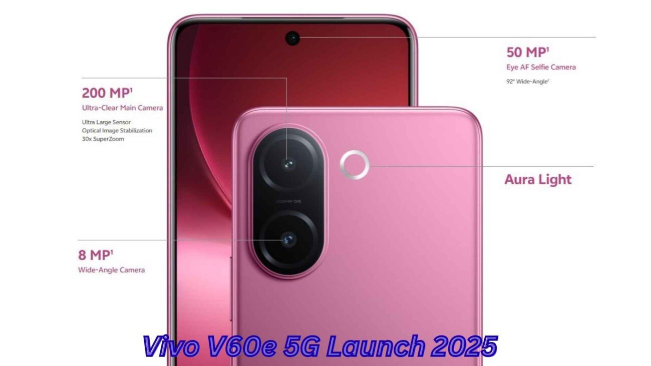 Vivo V60e 5G Launch 2025