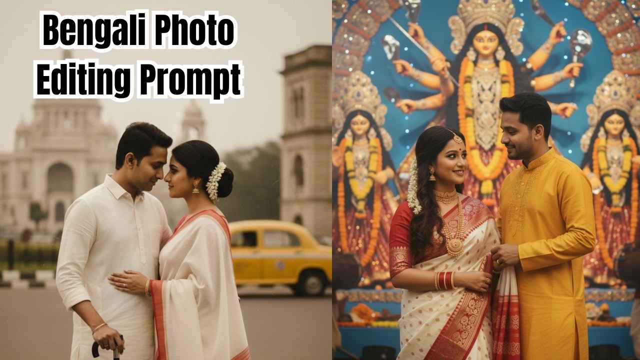 Photo Editing Prompts for Bengali Couple