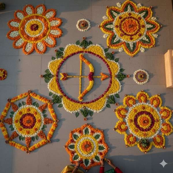 Vijaya Dashami AI Image Generator 2025 is one such exciting innovation that lets you create beautiful, festive images easily(Image: AI-Generated)