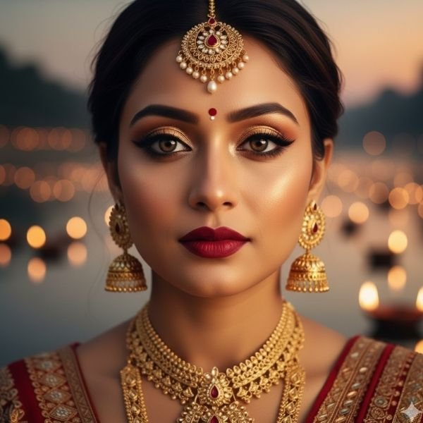 Gemini AI prompts for Chhath Puja woman look (Image: AI-Generated)