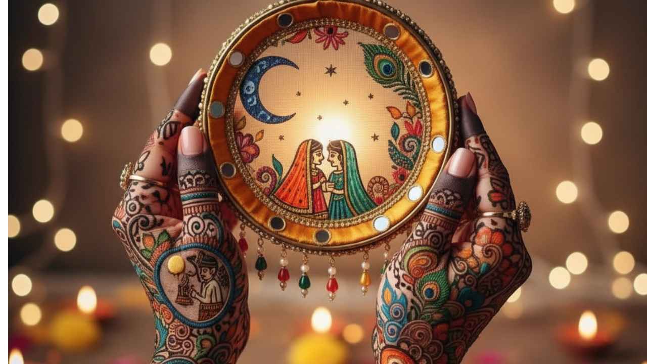 Karwa Chauth Creative AI Ideas 2025 (Image: AI-Generated)