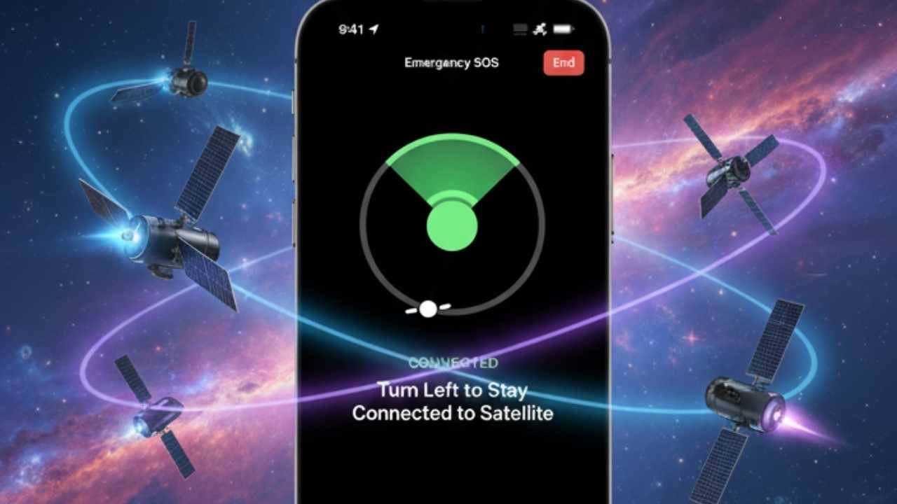Apple Developing Satellite-Based iPhone Mapping System (Image: AI-Generated)