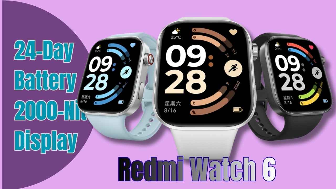 Redmi Watch 6 Lands in India: Ultra-Thin 9.9mm Marvel at Just ₹7,370