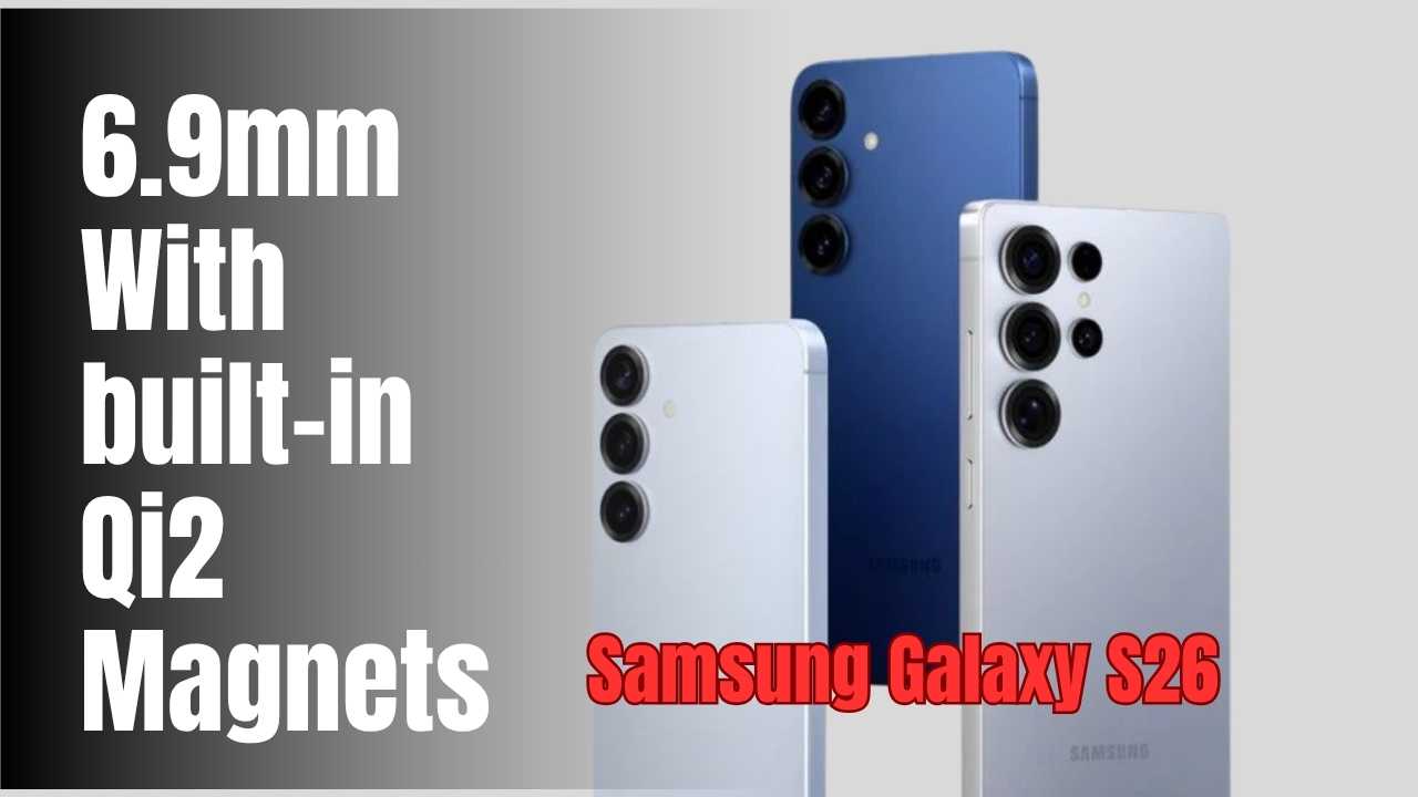 Samsung Shock: Galaxy S26 is Thinner Than S25 With Qi2 Magic!