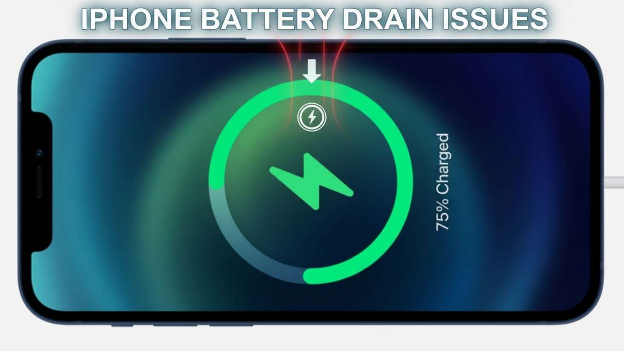 iPhone Battery Drain Issues (Image: AI-Genertated)