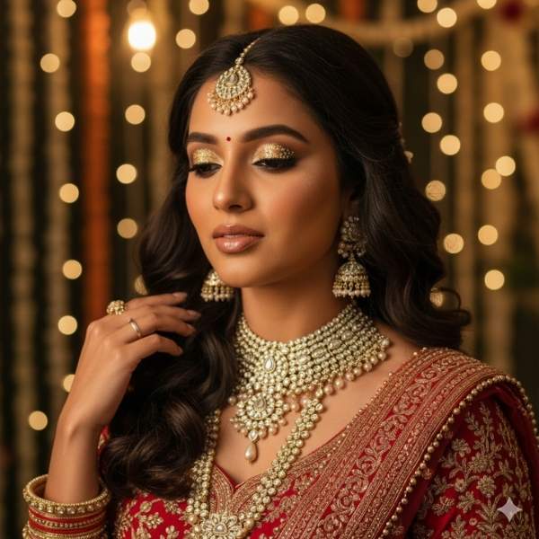 Best Gemini AI Prompts for Bridal Look (Image: AI-Generated)