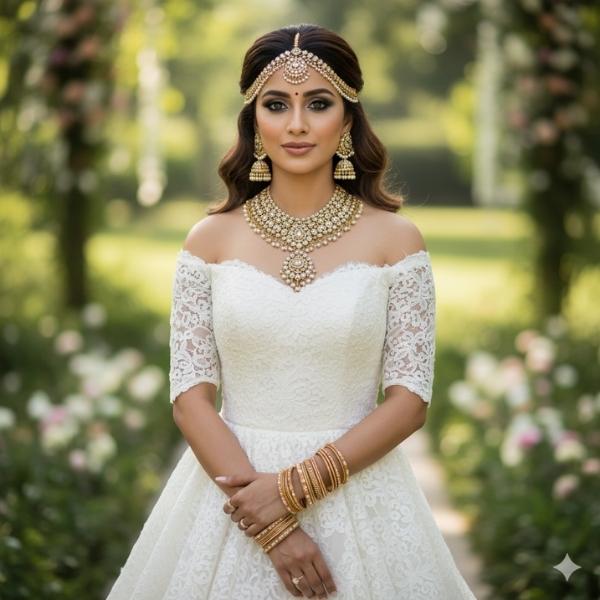 Best Gemini AI Prompts for Bridal Look (Image: AI-Generated)