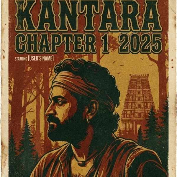 Kantara Chapter 1 Gemini AI Photo Editing Prompt (Image: AI-Generated)