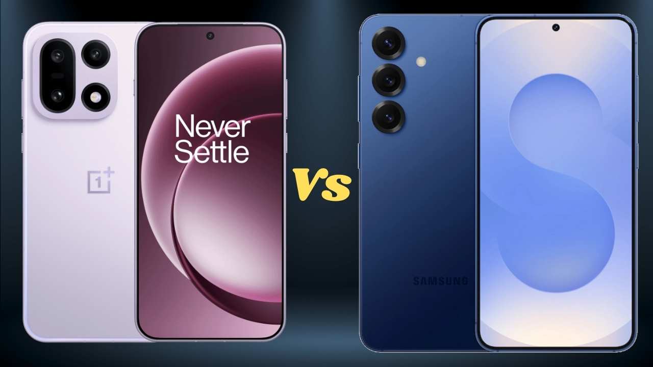 OnePlus 15 vs. Samsung Galaxy S25  