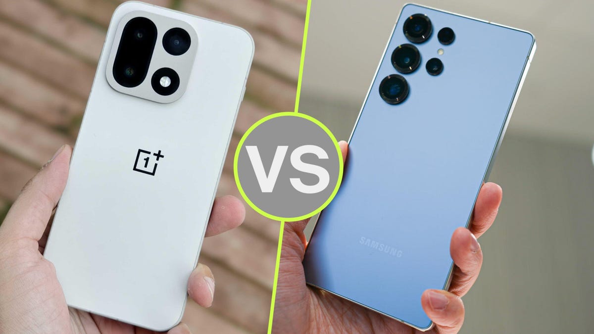 OnePlus 15 vs. Samsung Galaxy S25 Ultra