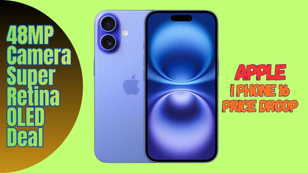 Grab Apple iPhone 16 Price Offer: Dual 5G SIM & 3,561mAh Battery Win