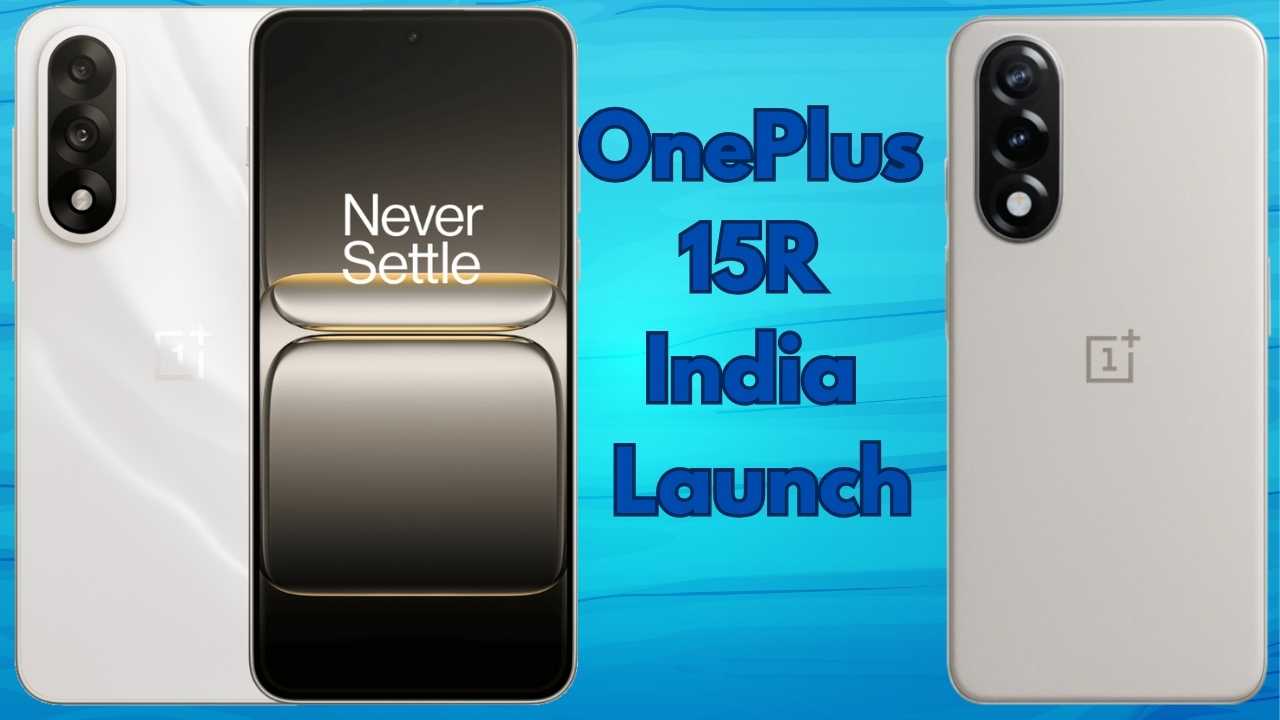 OnePlus 15R India launch
