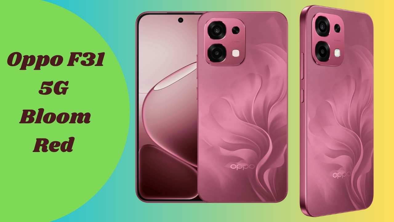 Oppo F31 5G Bloom Red
