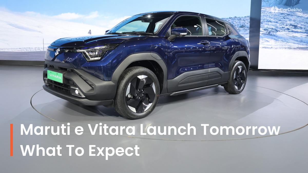 Maruti e Vitara India Launch Tomorrow