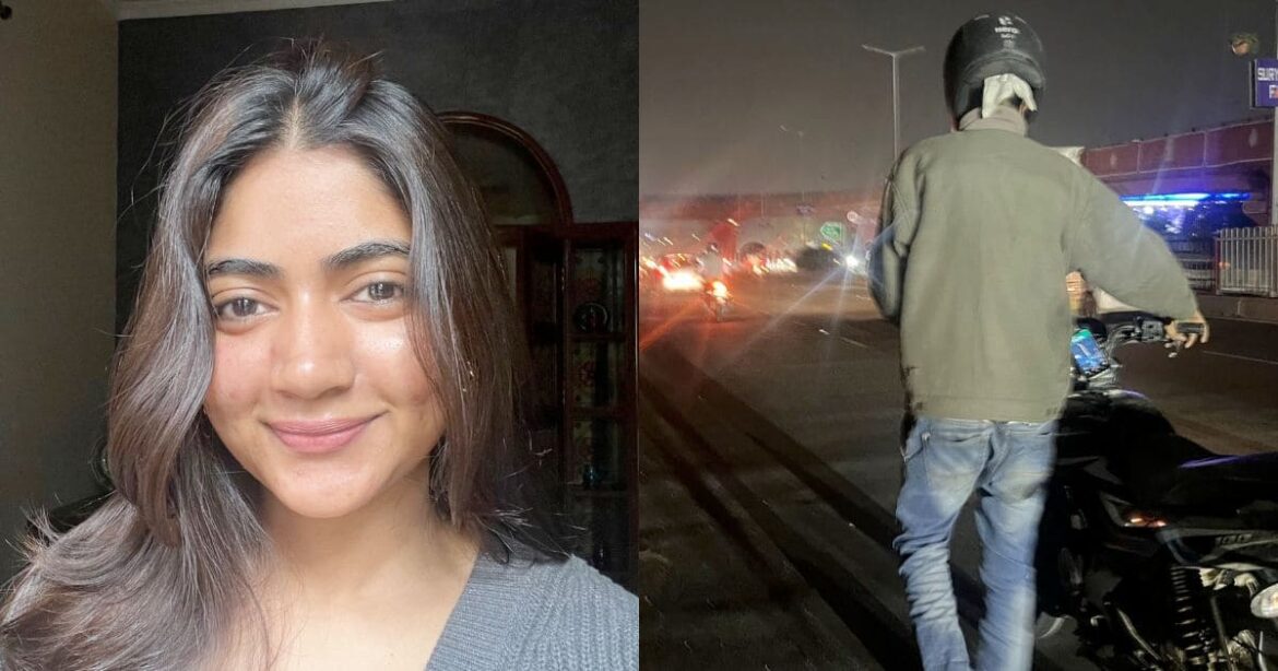 Woman Walks 1 Km With Ola Driver