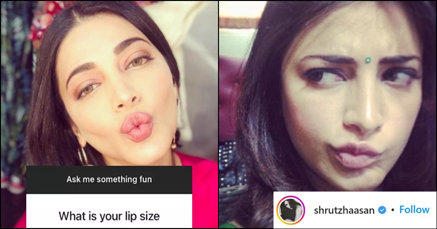 Shruti Haasan gives a Bold reply